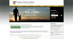 Desktop Screenshot of goppertfb.com